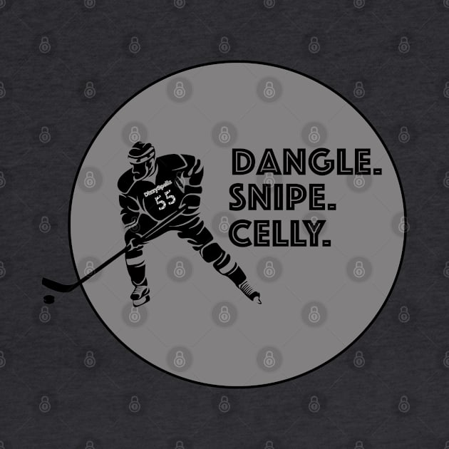 Ice Hockey Celly by DizzySpells Designs